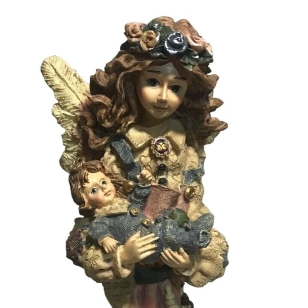 Boyds Folkstone Serenity The Mothers Angel Figurine 7.5"
